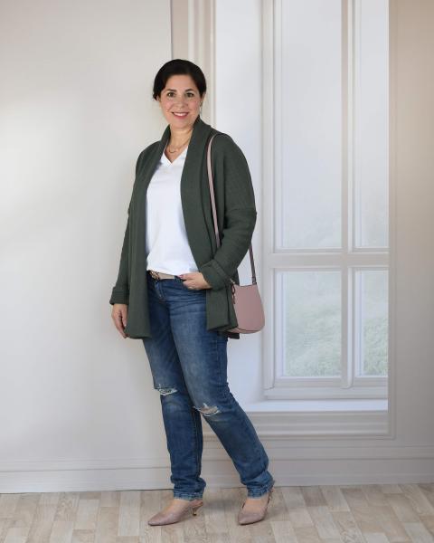 Nähbeispiel Westigan lillesol women Nr. 37​